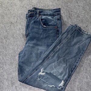 Wild Fable Relaxed Fit Ripped Denim Jeans